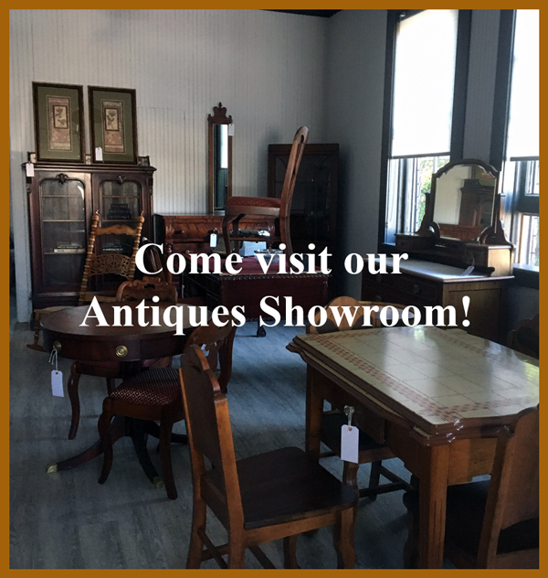 Antique Showroom at CC Furniture Restoration in Plainfield, NJ