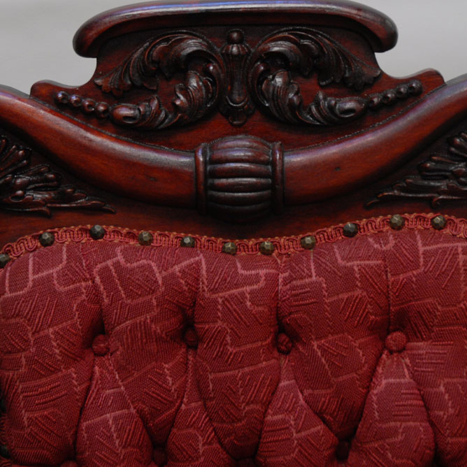 details of upholstery